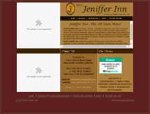 Tablet Screenshot of jenifferhotels.in